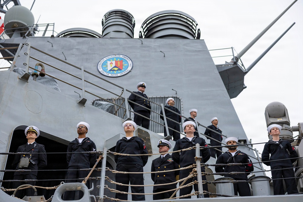 USS Donald Cook (DDG 75) Departs for Deployment