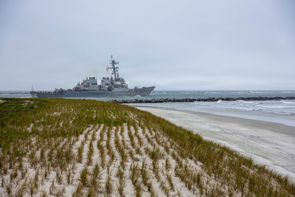 USS Donald Cook (DDG 75) Departs for Deployment