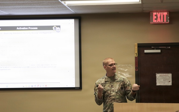 HRC Conducts Mobilization Exercise to Strengthen Readiness