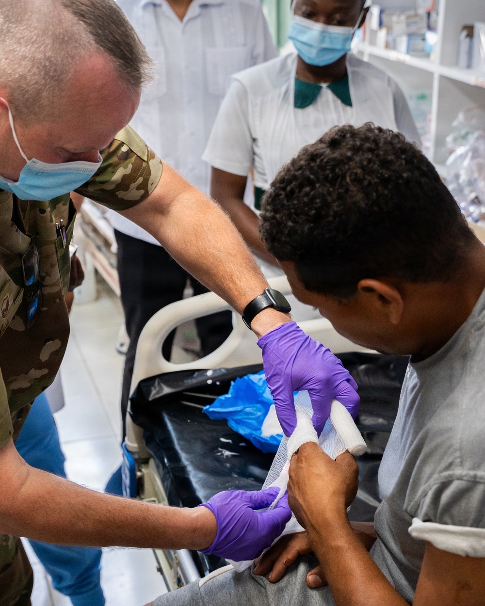 U.S. Airmen provide primary care during LAMAT 2026 in Guyana