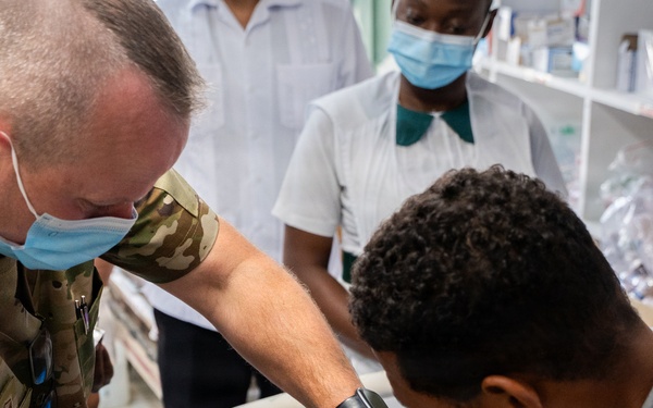 U.S. Airmen provide primary care during LAMAT 2026 in Guyana