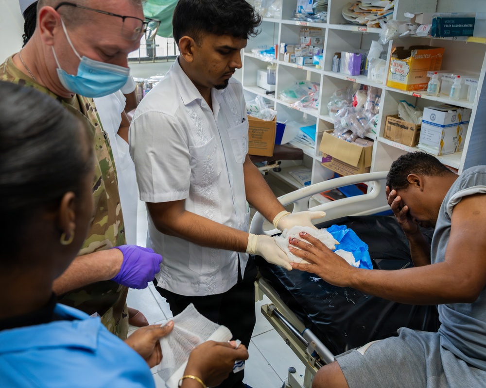 U.S. Airmen provide primary care during LAMAT 2026 in Guyana