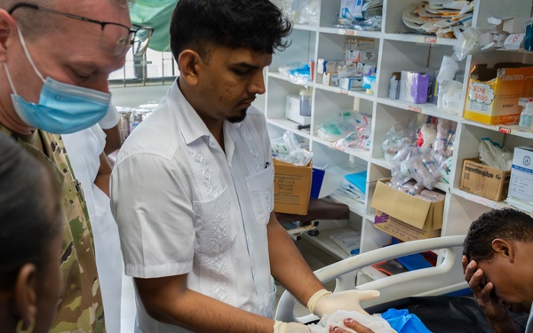 U.S. Airmen provide primary care during LAMAT 2026 in Guyana