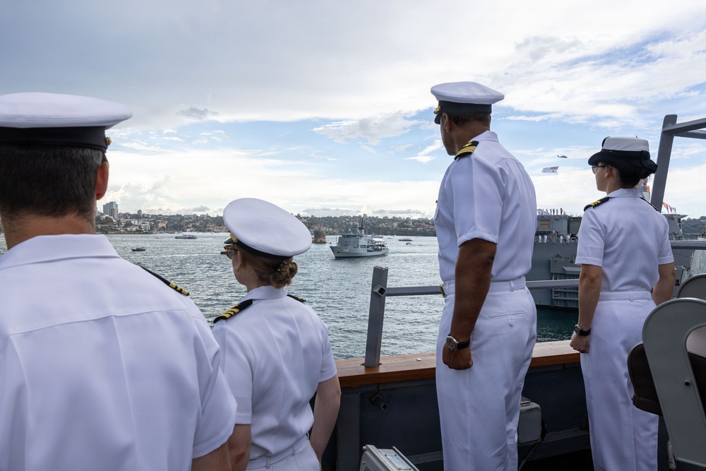 USS Fitzgerald participates in Exercise Kakadu 26