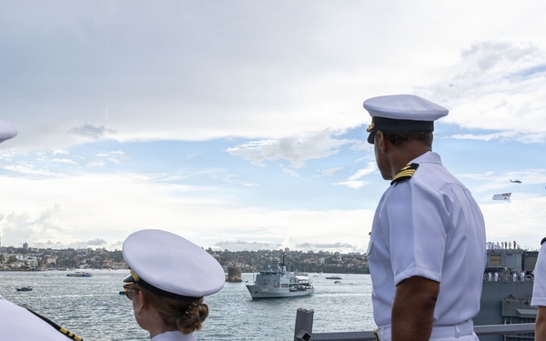 USS Fitzgerald participates in Exercise Kakadu 26