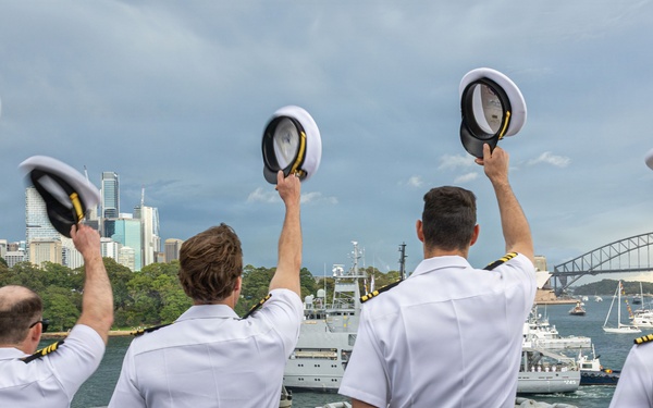 USS Fitzgerald participates in Exercise Kakadu 26