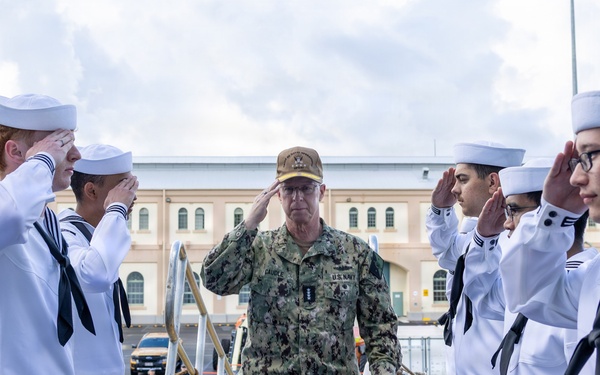 Chief of Naval Operations Visits USS Fitzgerald During Exercise Kakadu 2026