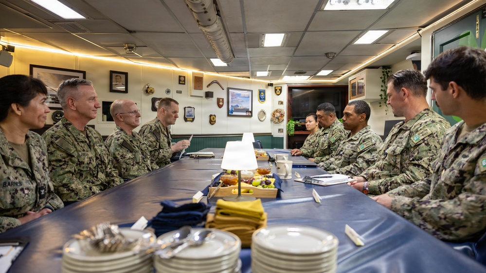 Chief of Naval Operations Visits USS Fitzgerald During Exercise Kakadu 2026