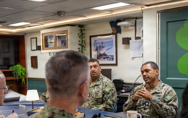 Chief of Naval Operations Visits USS Fitzgerald During Exercise Kakadu 2026
