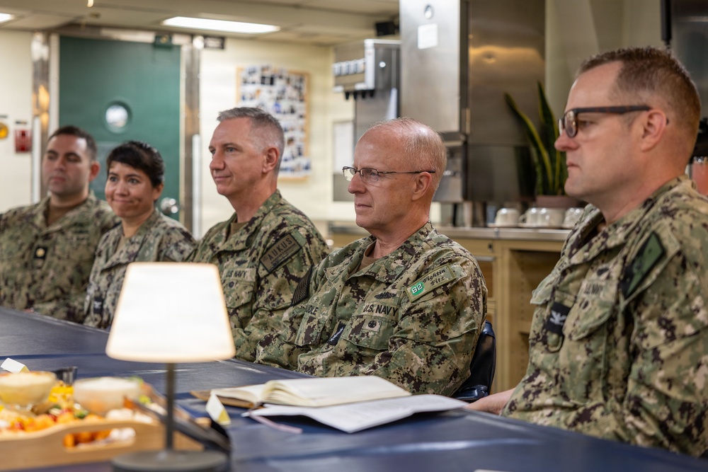 Chief of Naval Operations Visits USS Fitzgerald During Exercise Kakadu 2026