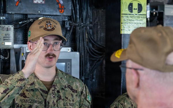 Chief of Naval Operations Visits USS Fitzgerald During Exercise Kakadu 2026