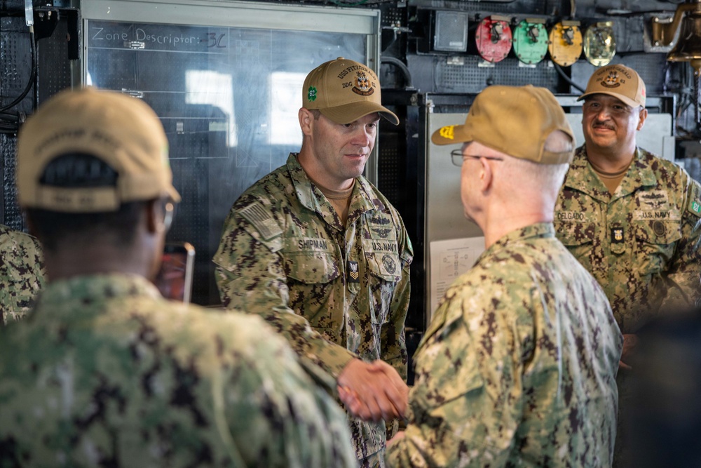 Chief of Naval Operations Visits USS Fitzgerald During Exercise Kakadu 2026