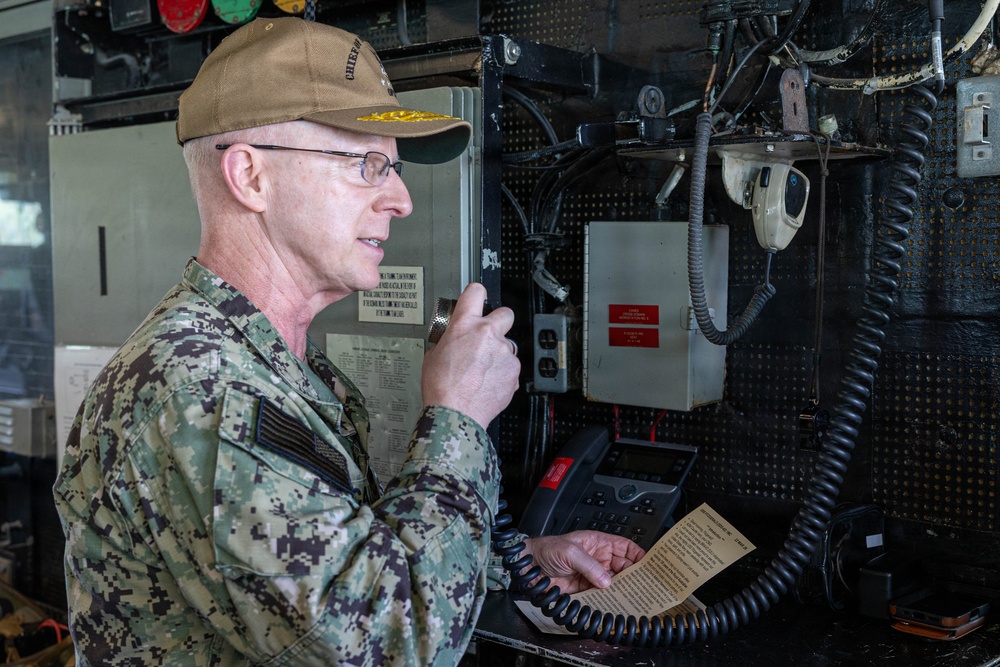 Chief of Naval Operations Visits USS Fitzgerald During Exercise Kakadu 2026