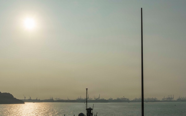 USS Blue Ridge (LCC 19) Arrives in Laem Chabang, Thailand