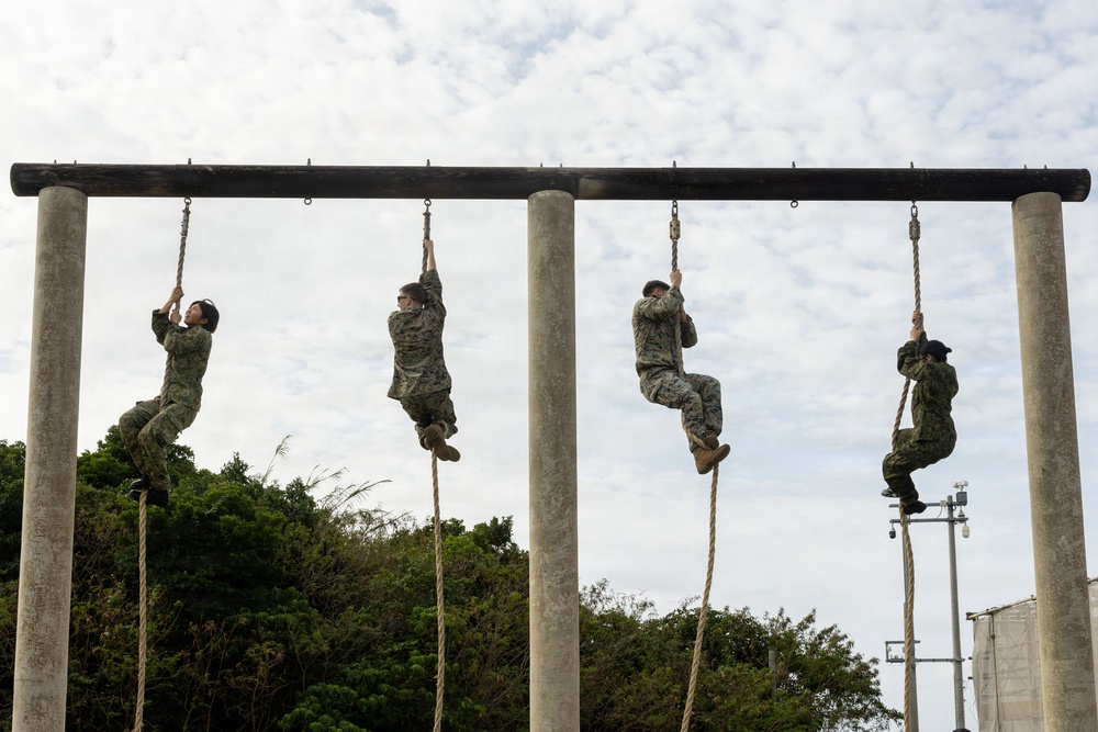 4th Marine Regiment Bilateral NCO Seminar PT
