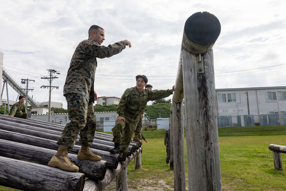 4th Marine Regiment Bilateral NCO Seminar PT