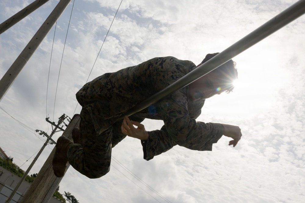 4th Marine Regiment Bilateral NCO Seminar PT