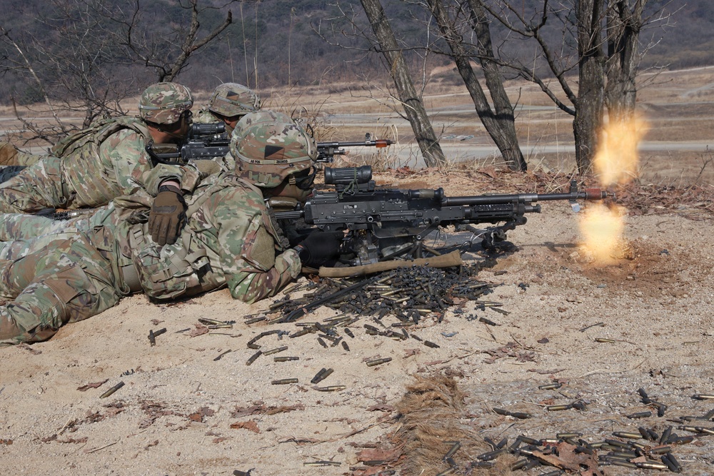 11th Airborne Division Conducts Combined Arms Live Fire Exercise