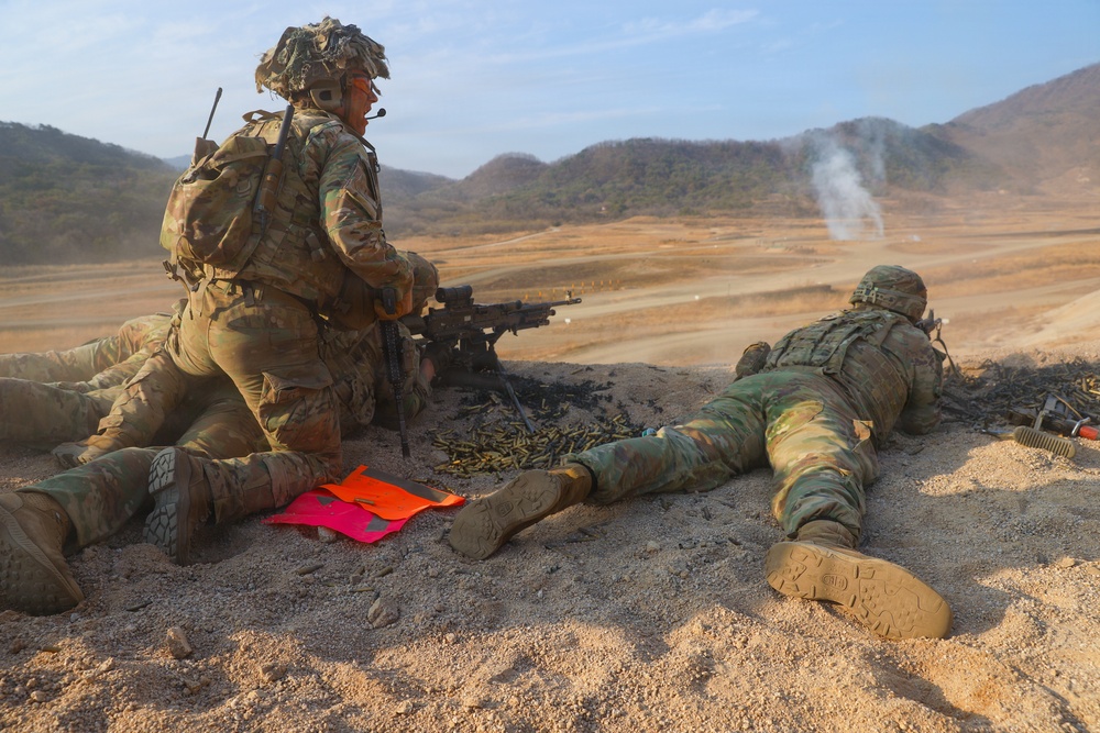 11th Airborne Division Conducts Combined Arms Live Fire Exercise