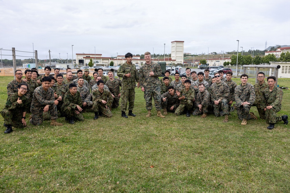4th Marine Regiment Bilateral NCO Seminar PT