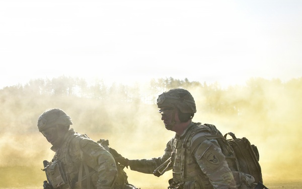 11th Airborne Division Conducts Combined Arms Live Fire Exercise