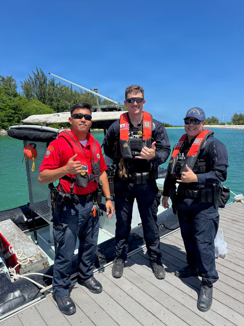 U.S.  Coast Guard, CNMI partners strengthen maritime security presence in Saipan’s waters