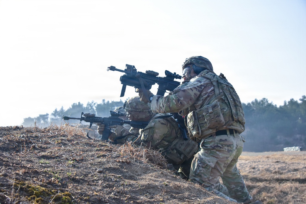 11th Airborne Division Conducts Combined Arms Live Fire Exercise