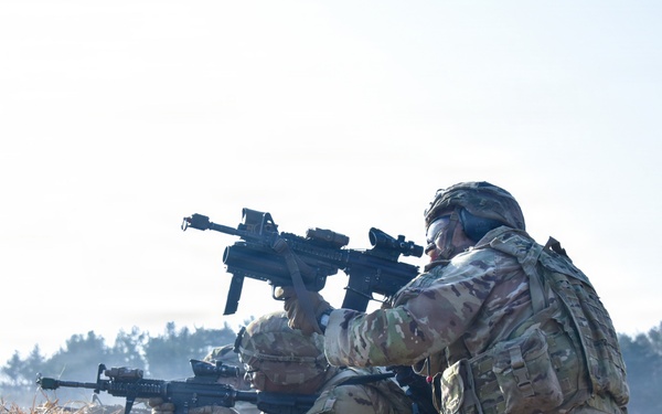 11th Airborne Division Conducts Combined Arms Live Fire Exercise