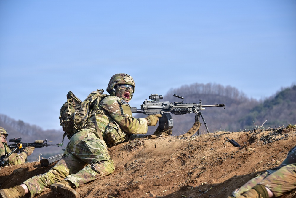 11th Airborne Division Conducts Combined Arms Live Fire Exercise
