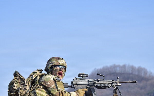 11th Airborne Division Conducts Combined Arms Live Fire Exercise