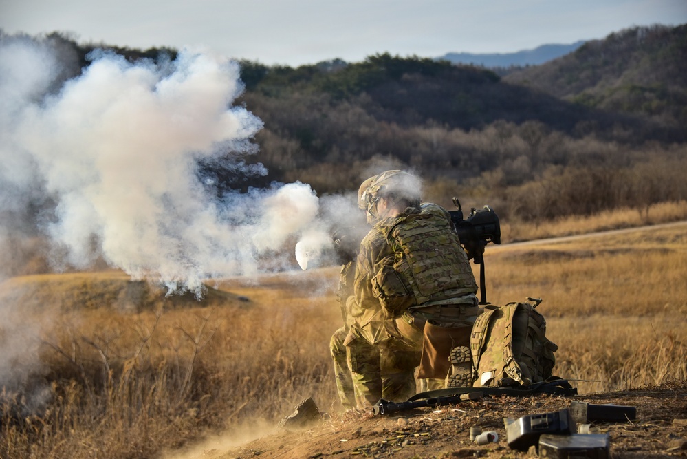 11th Airborne Division Conducts Combined Arms Live Fire Exercise