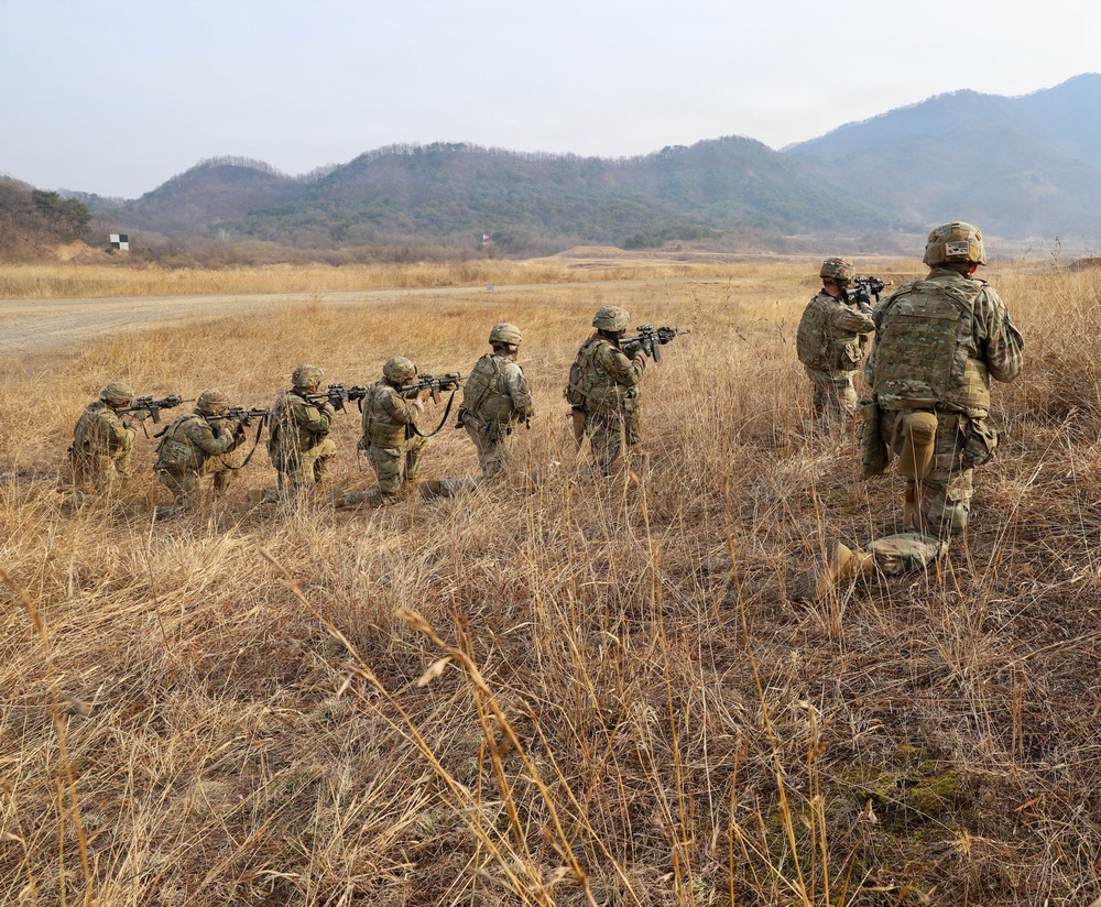 11th Airborne Division Conducts Combined Arms Live Fire Exercise