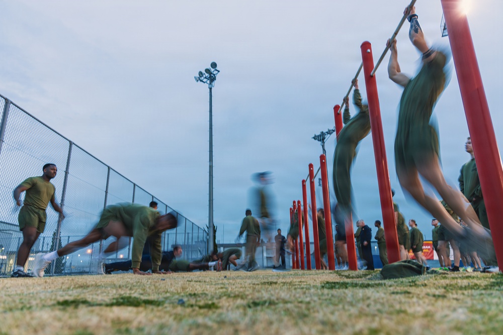MCAS Iwakuni Headquarters and Headquarters Squadron PT