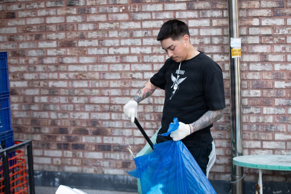 210 Field Artillery Brigade assists in Jihaeng Clean-Up Event