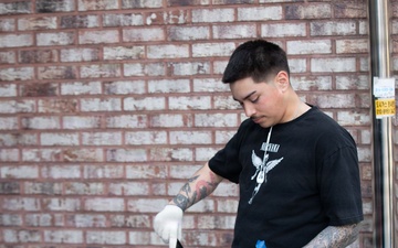 210 Field Artillery Brigade assists in Jihaeng Clean-Up Event