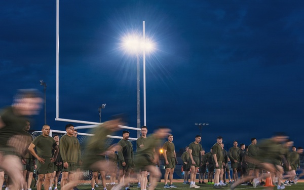 MCAS Iwakuni Headquarters and Headquarters Squadron PT