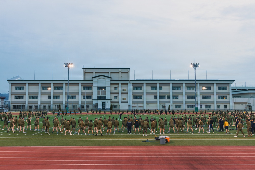 MCAS Iwakuni Headquarters and Headquarters Squadron PT