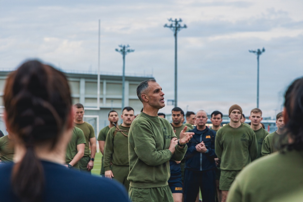 MCAS Iwakuni Headquarters and Headquarters Squadron PT