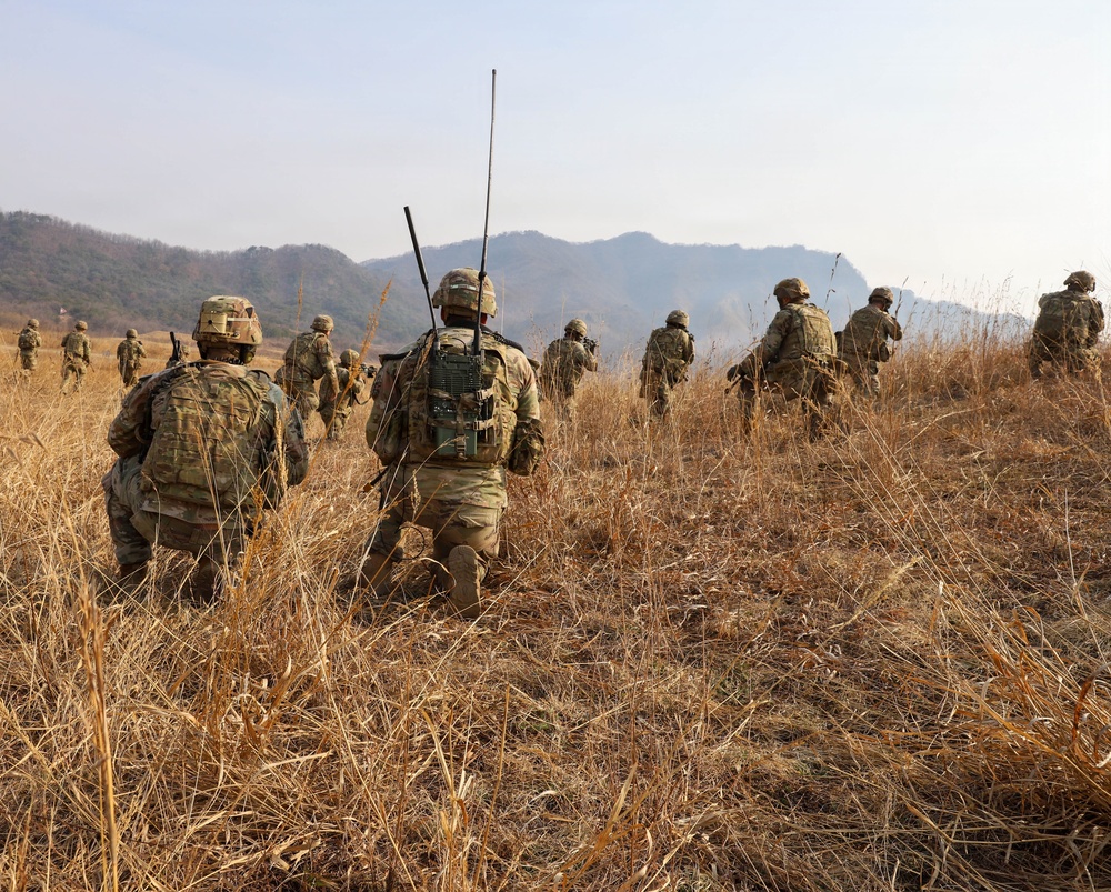 11th Airborne Division Conducts Combined Arms Live Fire Exercise