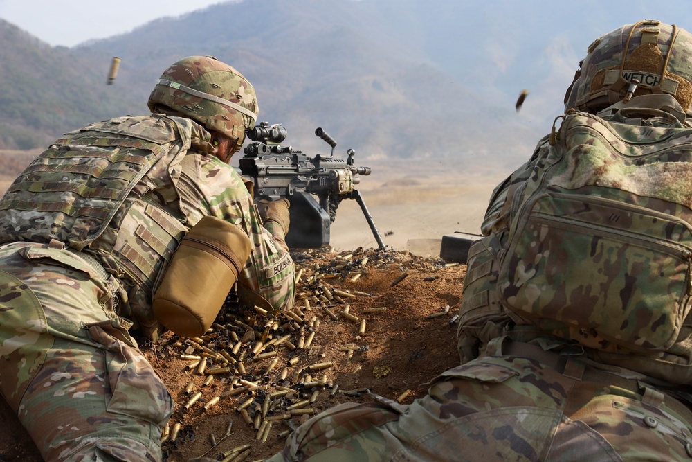 11th Airborne Division Conducts Combined Arms Live Fire Exercise