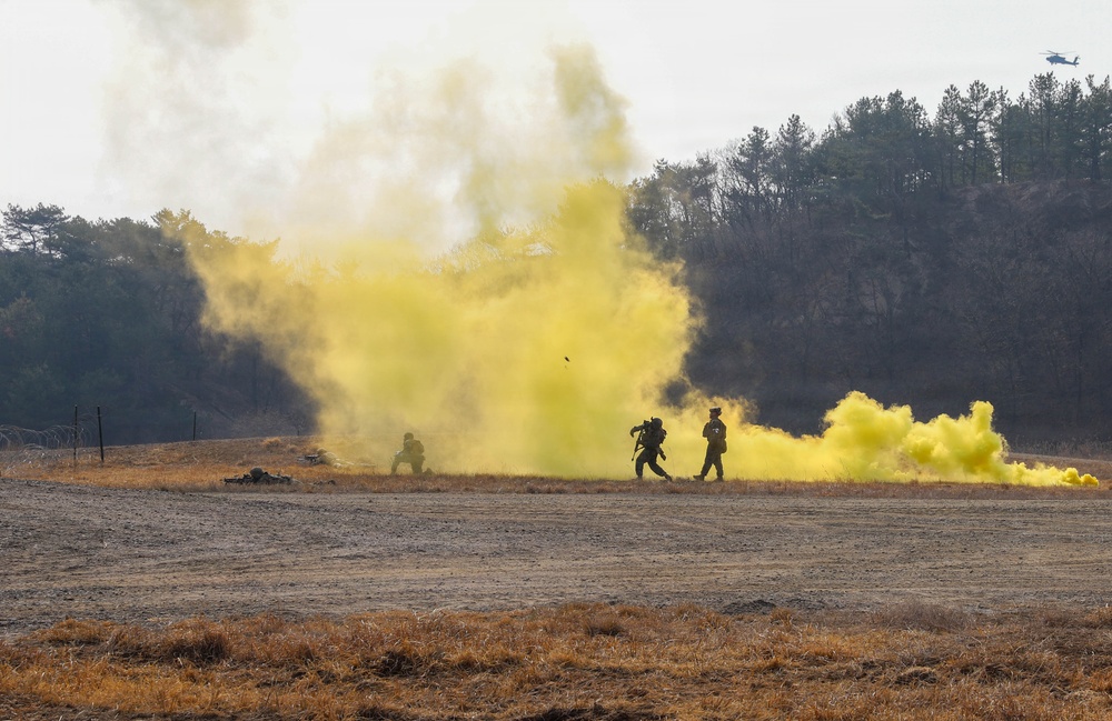 11th Airborne Division Conducts Combined Arms Live Fire Exercise