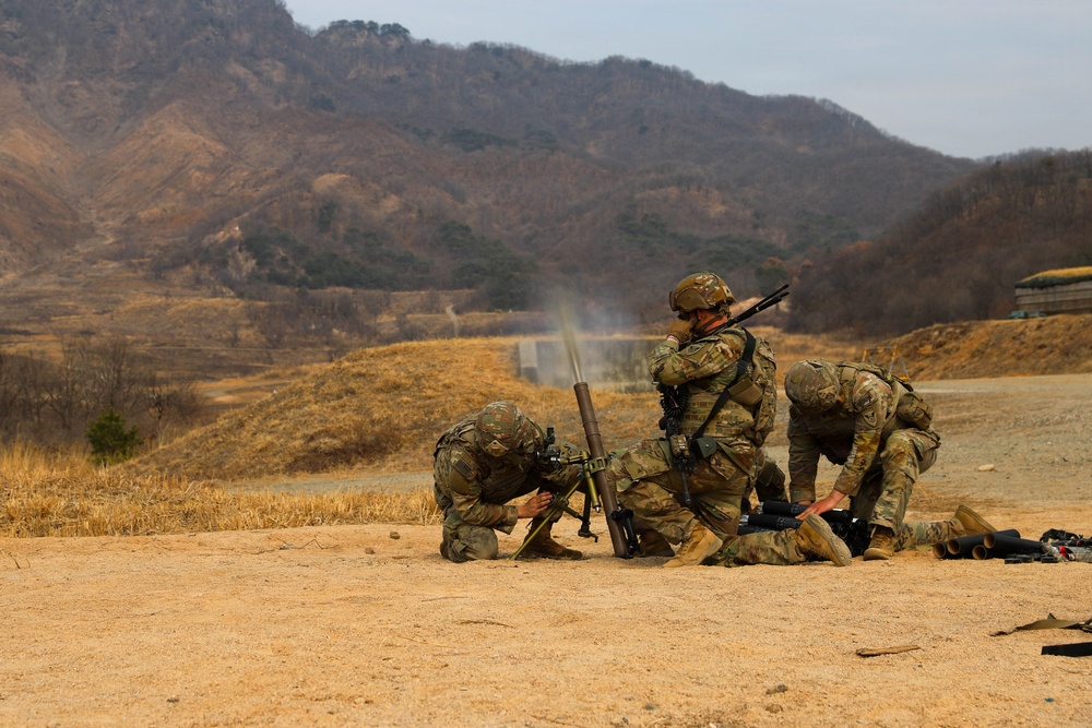 11th Airborne Division Conducts Combined Arms Live Fire Exercise