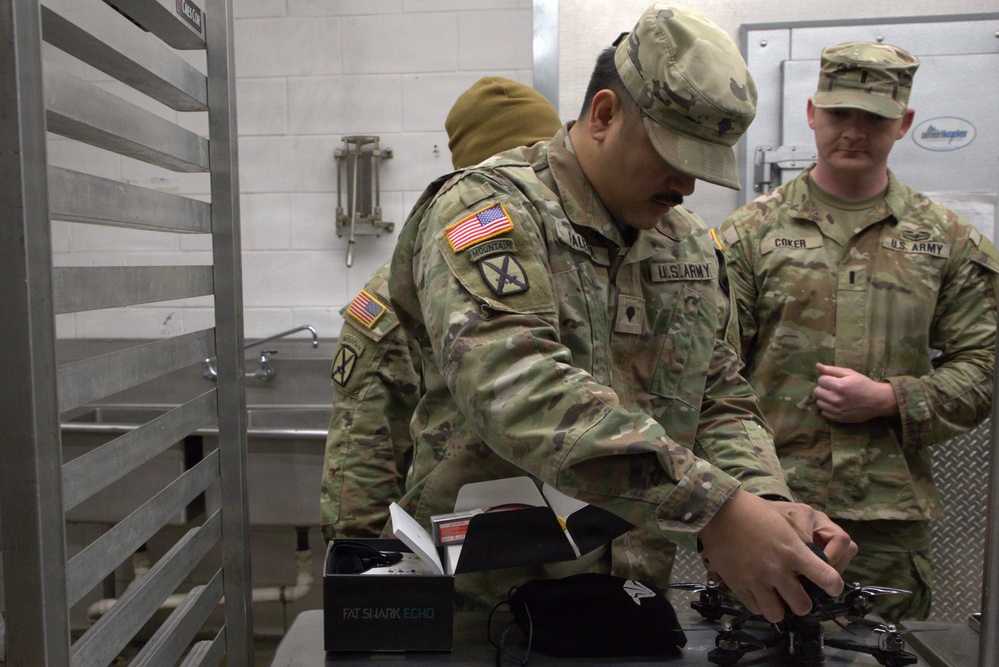 Fort Drum Innovation Lab Drone Testing