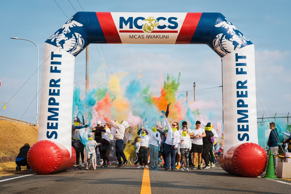 MCAS Iwakuni Marine Corps Total Fitness Color Run