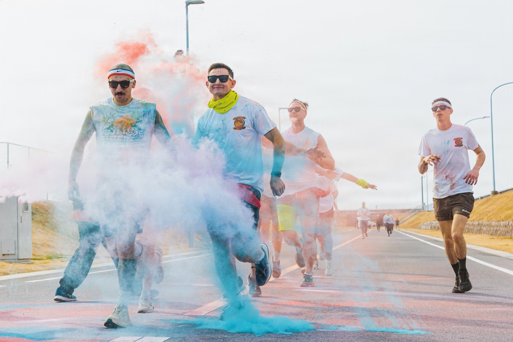 MCAS Iwakuni Marine Corps Total Fitness Color Run
