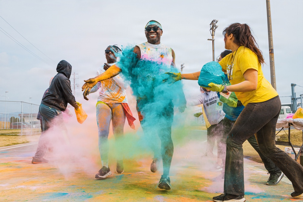 MCAS Iwakuni Marine Corps Total Fitness Color Run