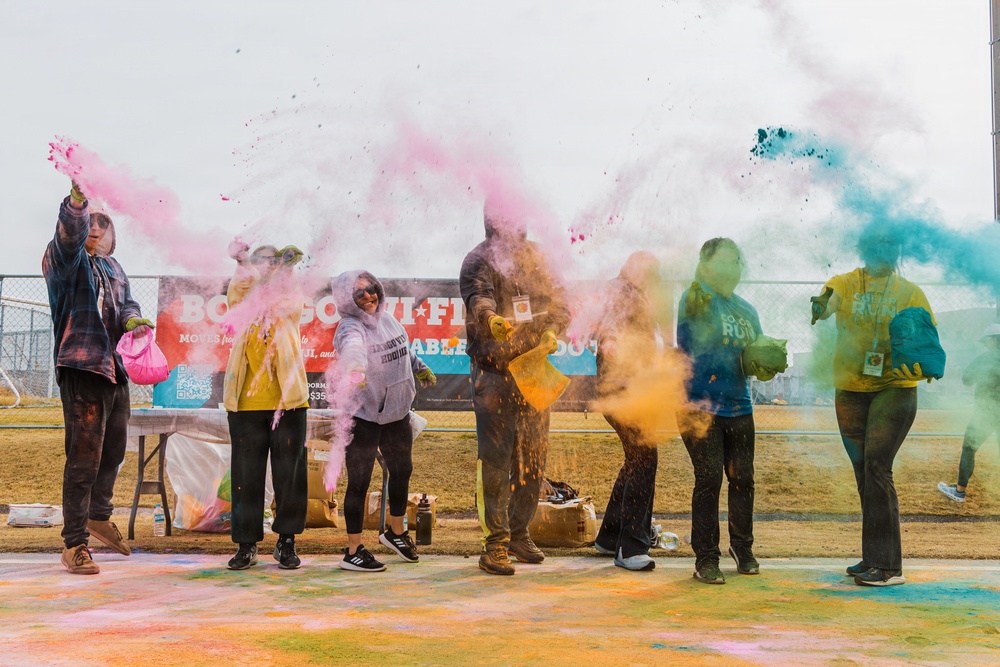 MCAS Iwakuni Marine Corps Total Fitness Color Run