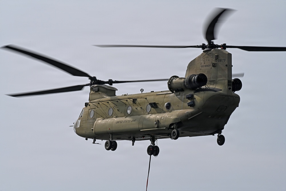 12CAB Supports USAG Bavaria Aerial Fire Fighting Training