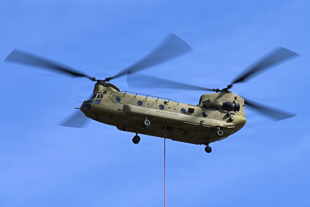 12CAB Supports USAG Bavaria Aerial Fire Fighting Training