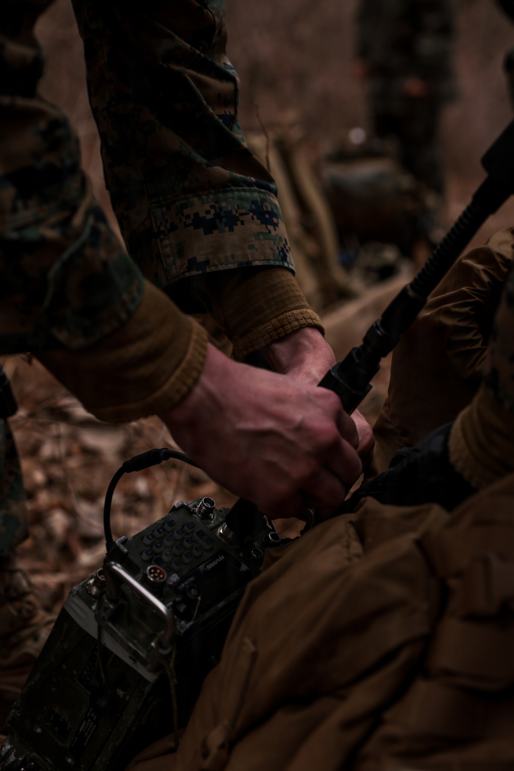 5th Air Naval Gunfire Liaison Company Marines conduct training with Republic of Korea service members